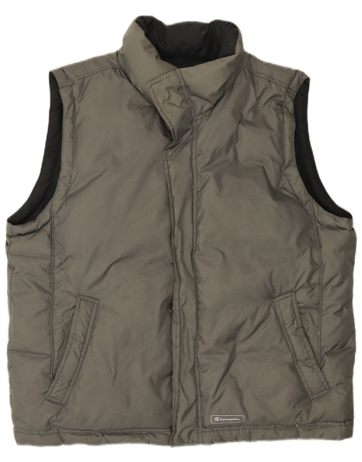 Champion Ανδρικό Γιλέκο Διπλής Όψης με Επένδυση UK 42 XL Grey