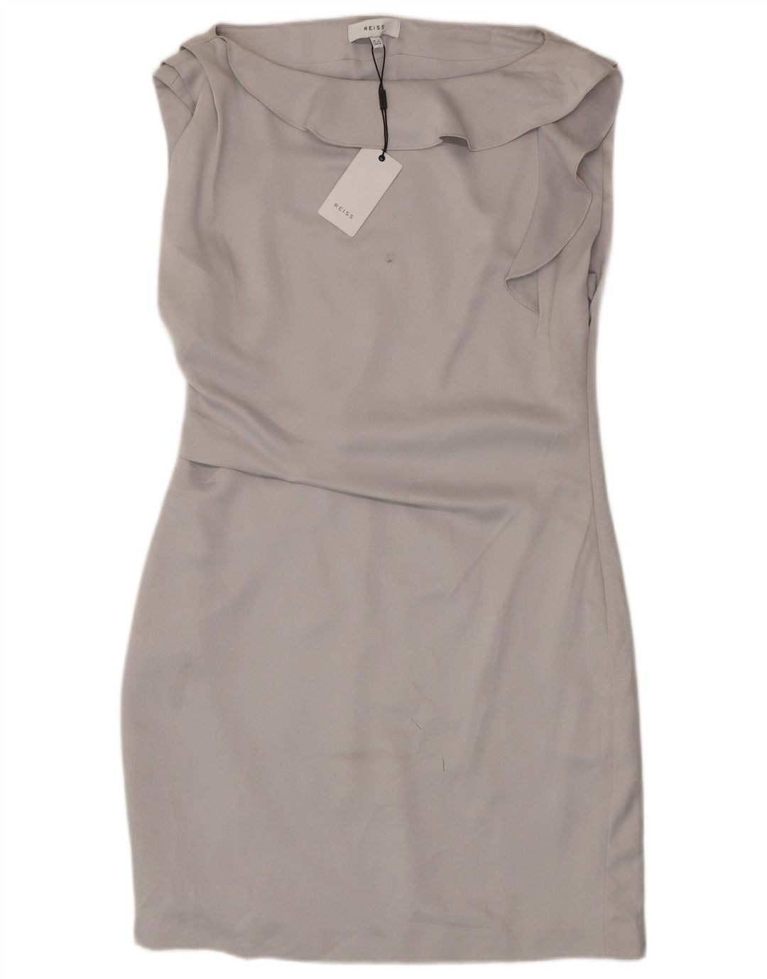Γυναικείο αμάνικο φόρεμα Reiss UK 12 Medium Grey Polyester