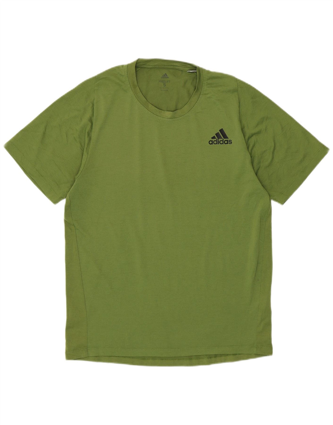 Adidas Ανδρικό T-Shirt Climalite Top Μικρό πράσινο βαμβακερό