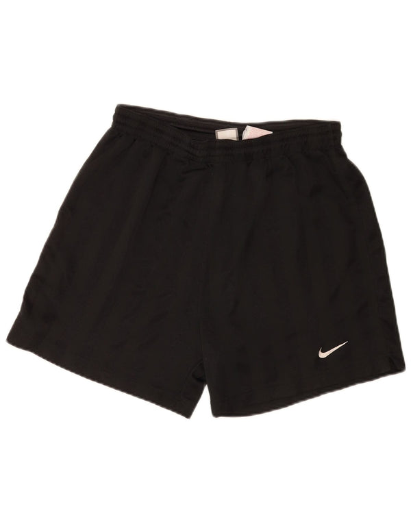 Ανδρικό αθλητικό σορτς Nike με μεσαίο μαύρο ρίγες από πολυεστέρα
