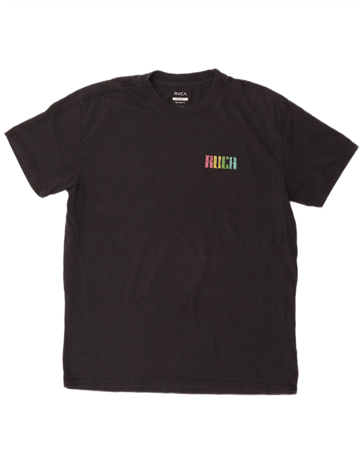 Ανδρικό T-Shirt RVCA Relaxed Fit Top Large Μαύρο
