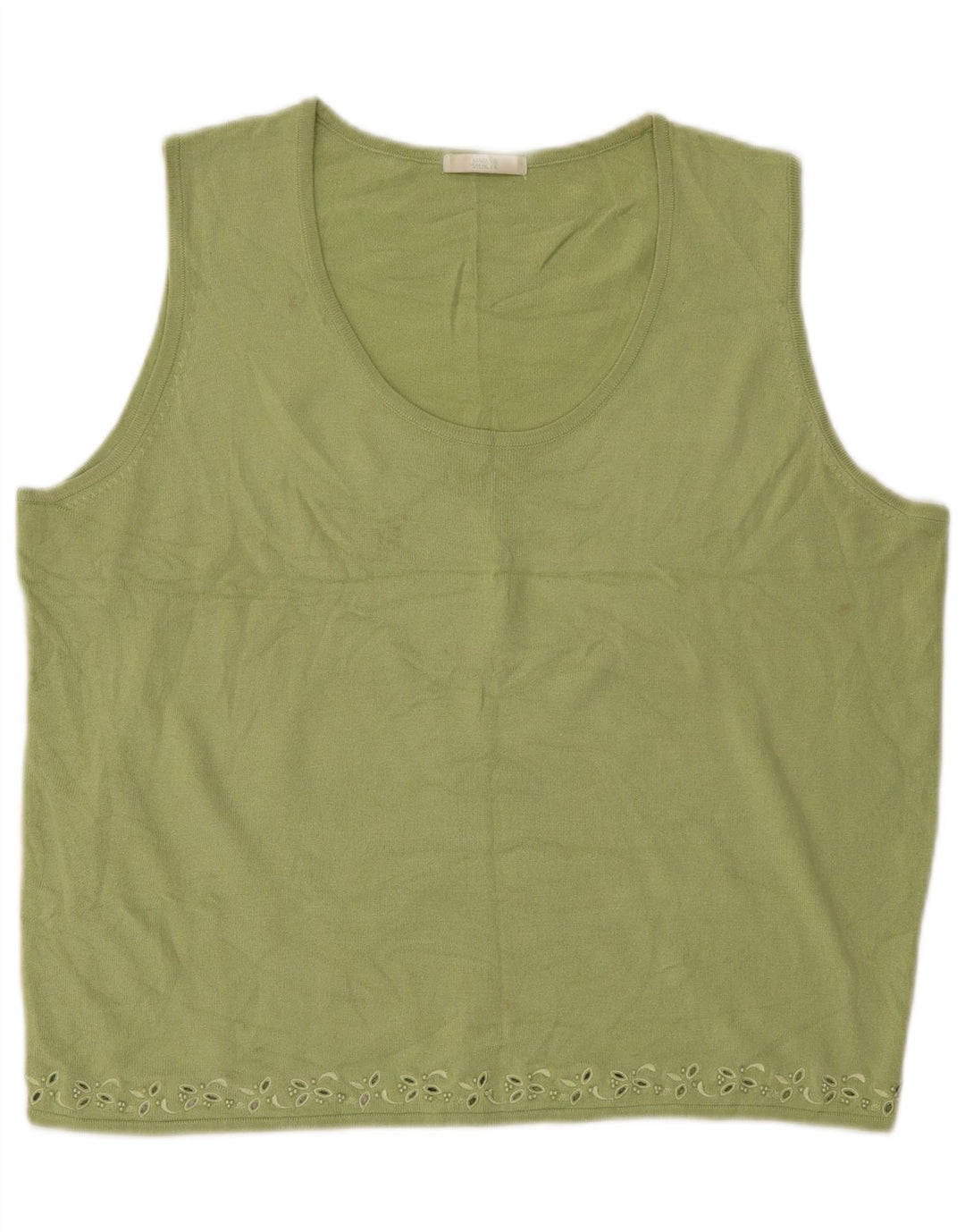 MARKS & SPENCER Γυναικείο Γιλέκο Μεγάλου Τόπ UK 18 XL Πράσινο