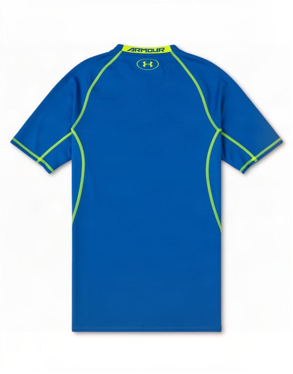 Ανδρικό μπλουζάκι Under Armour Heat Gear Top Medium Blue Polyester
