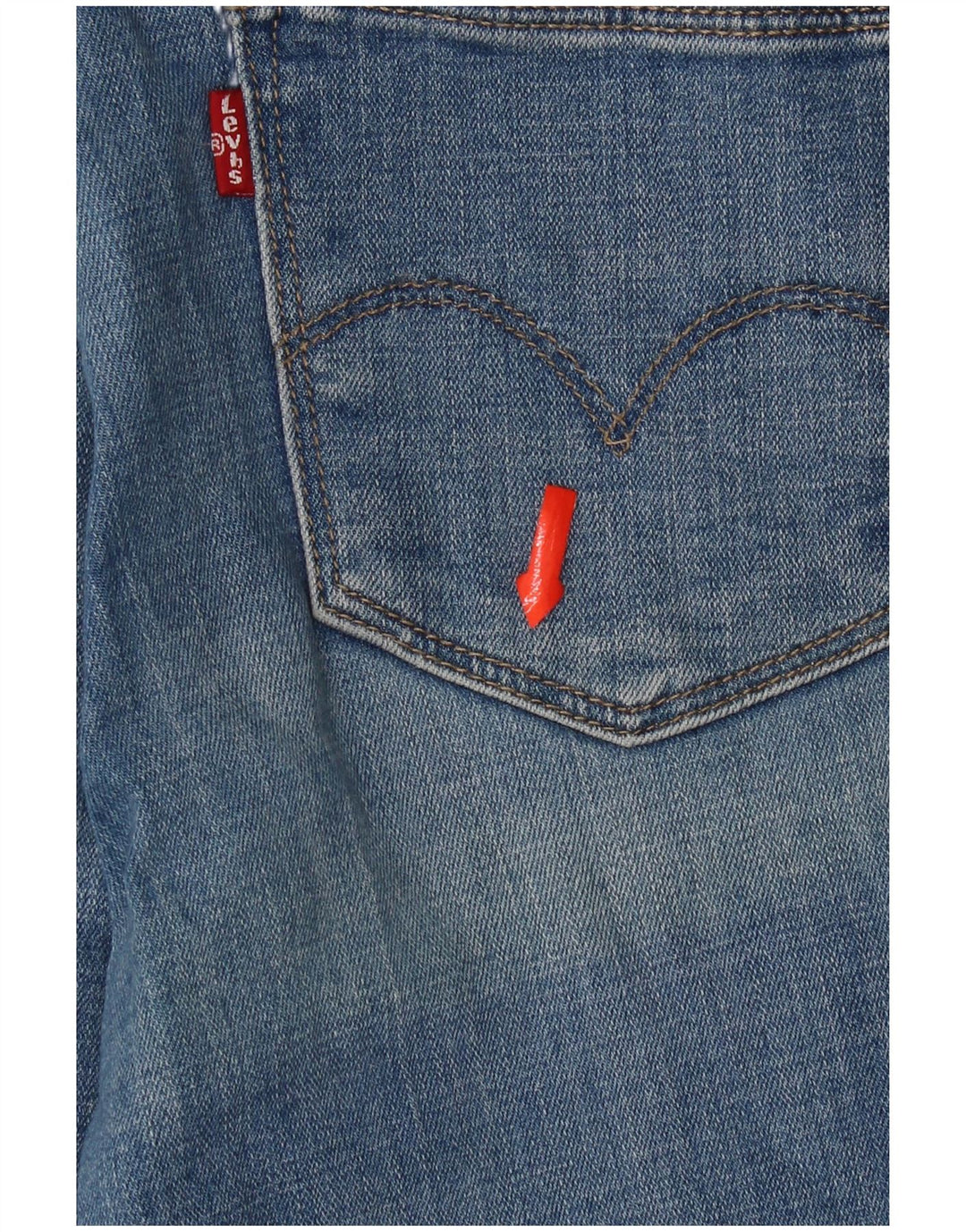 Γυναικείο Levi's Slimming Slim Jeans W25 L29 Blue Cotton