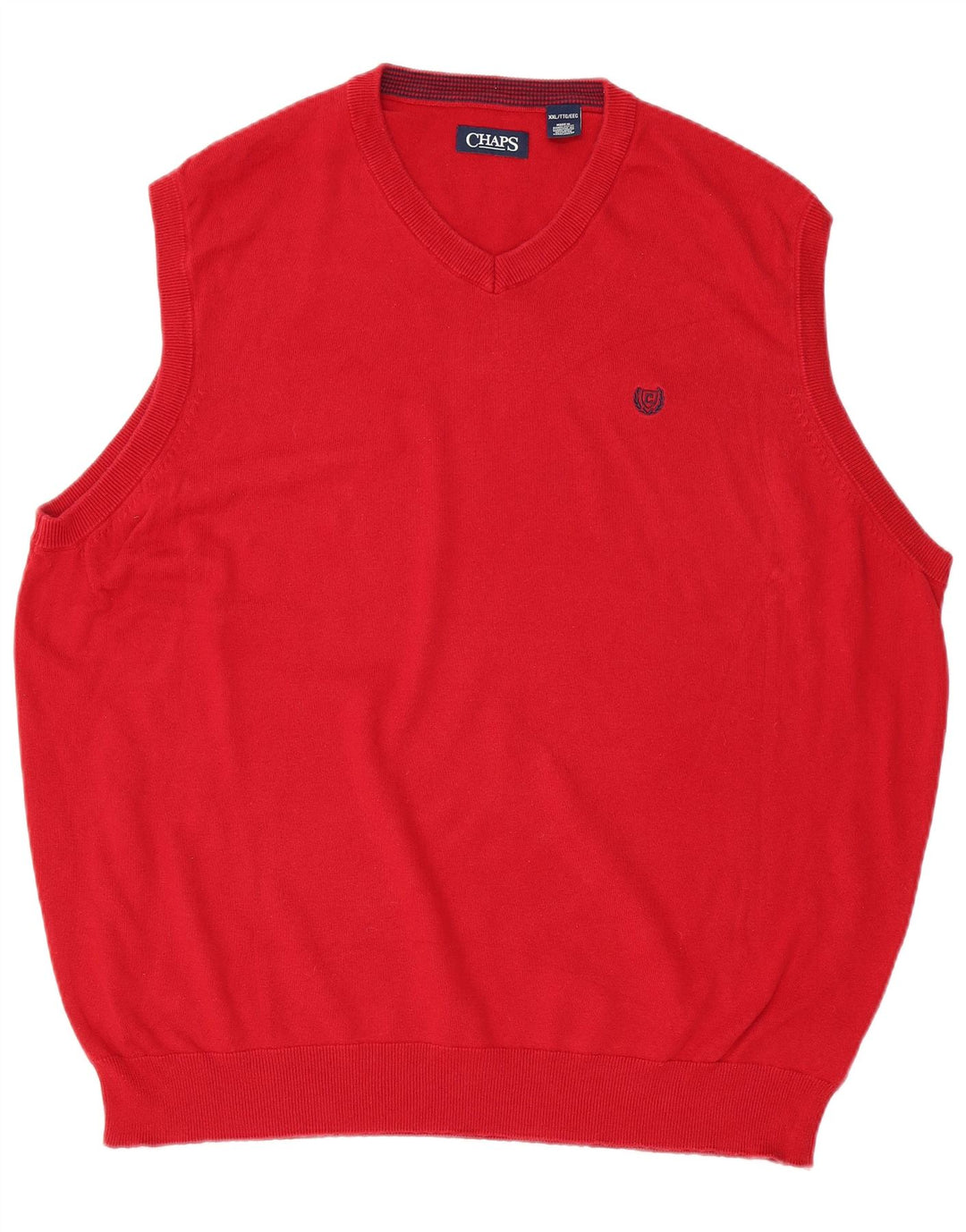 CHAPS Mens Vest Tank Top 2XL Red