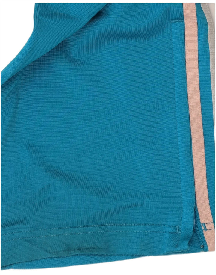 Γυναικεία αθλητική φόρμα Adidas Παντελόνι UK 10 Small Blue Polyester