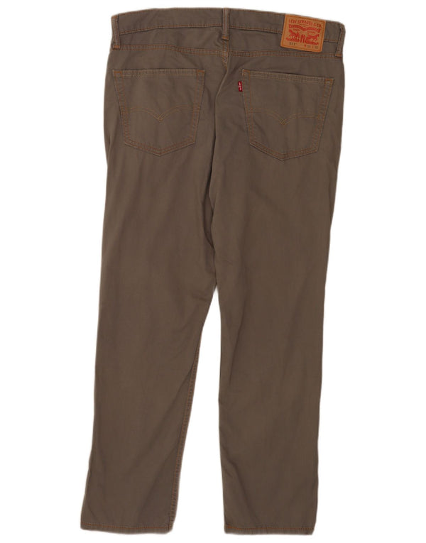 Levi's Mens 511 Slim Fit Casual Παντελόνι W36 L30 Γκρι βαμβακερό