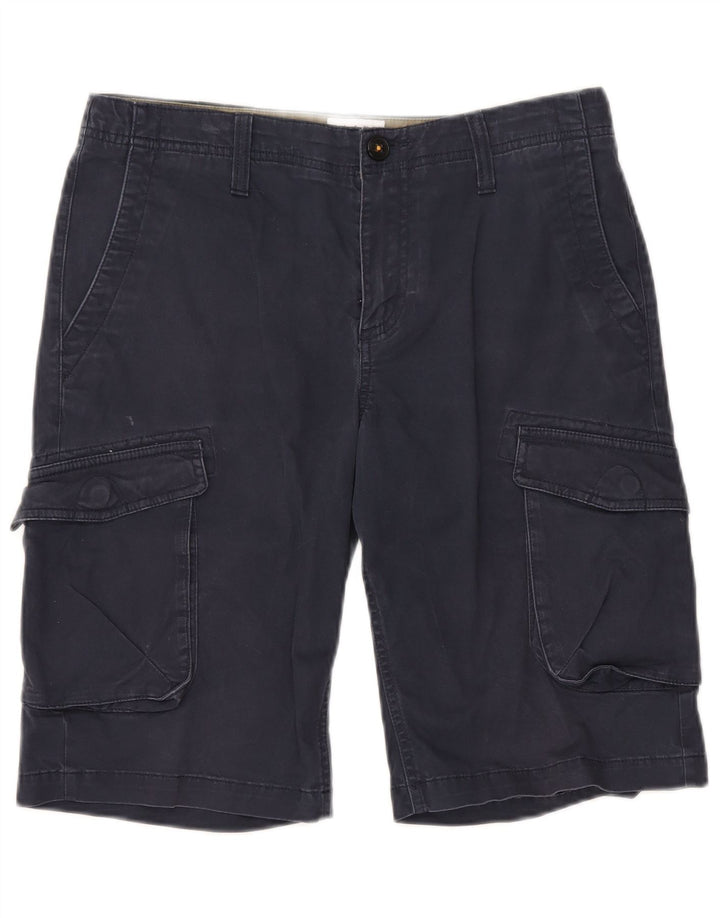 Ανδρικό σορτς Cargo Timberland W30, μεσαίο ναυτικό, βαμβακερό