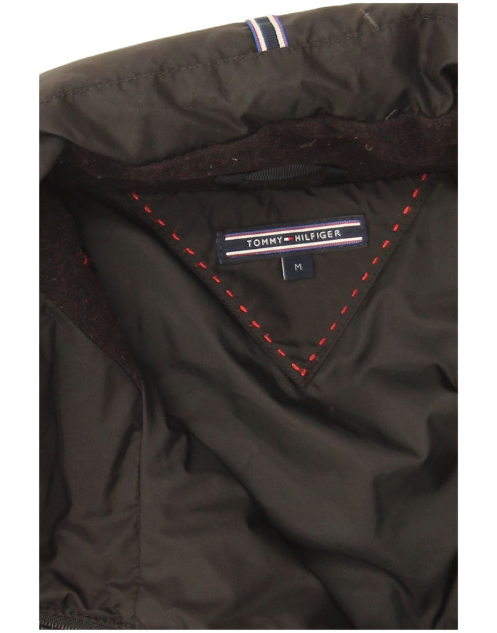 Tommy Hilfiger Γυναικείο παλτό με επένδυση UK 14 Μεσαίου Μαύρου Πολυεστέρα