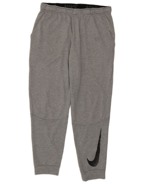 Παντελόνι αθλητικής φόρμας Nike Mens Dri Fit Graphic Joggers Large Grey Polyester