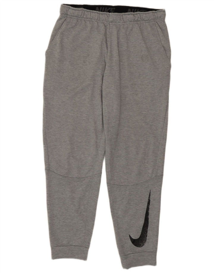 Παντελόνι αθλητικής φόρμας Nike Mens Dri Fit Graphic Joggers Large Grey Polyester