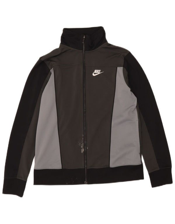 Μπουφάν Nike Boys αθλητική φόρμα 13-14 ετών XL Grey Colorblock Polyester