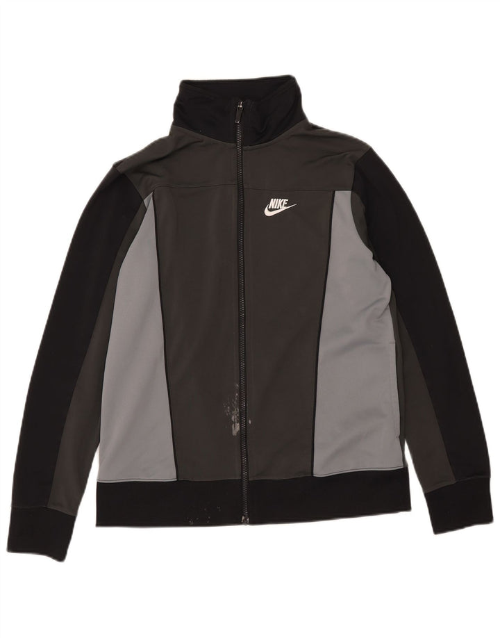 Μπουφάν Nike Boys αθλητική φόρμα 13-14 ετών XL Grey Colorblock Polyester