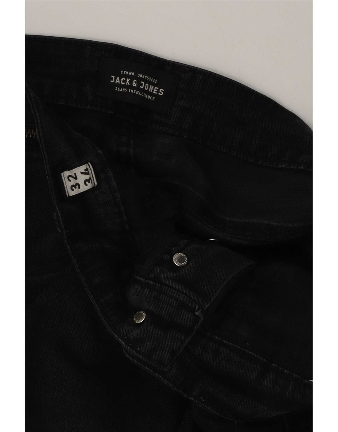 Jack & Jones Ανδρικό Slim Jeans W32 L34 Μαύρο