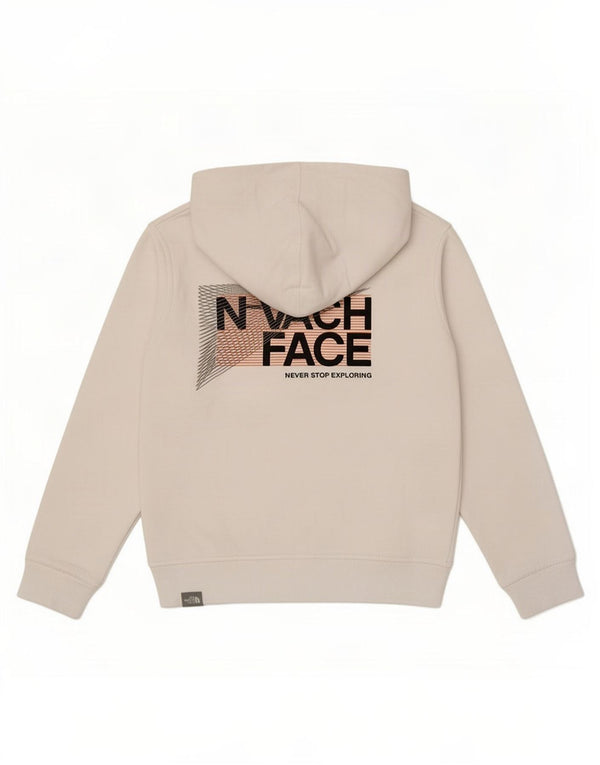 The North Face Boys Graphic Hoodie Jumper 11-12 ετών μεγάλο λευκό βαμβακερό