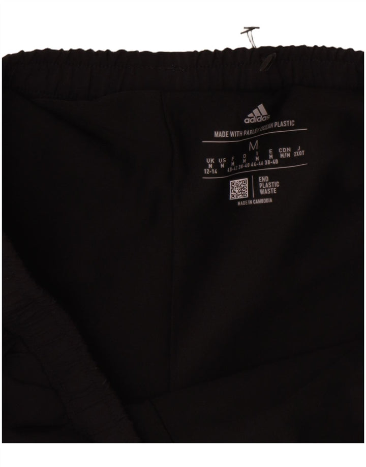 Γυναικείο αθλητικό σορτς Adidas UK 12/14 Μεσαίο μαύρο πολυεστέρα