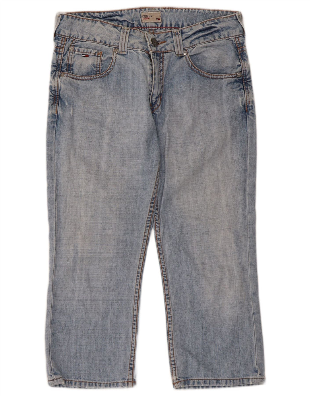Tommy Hilfiger Γυναικείο Τζιν Capri W30 L21 Μπλε βαμβακερό