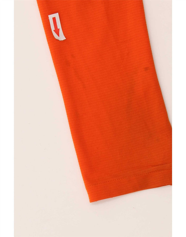 Adidas Boys Aeroready Top μακρυμάνικο 11-12 ετών πορτοκαλί πολυεστέρας
