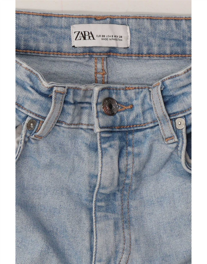 Zara Γυναικείο Τζιν μποτάκι EU 38 Small W28 L25 Μπλε