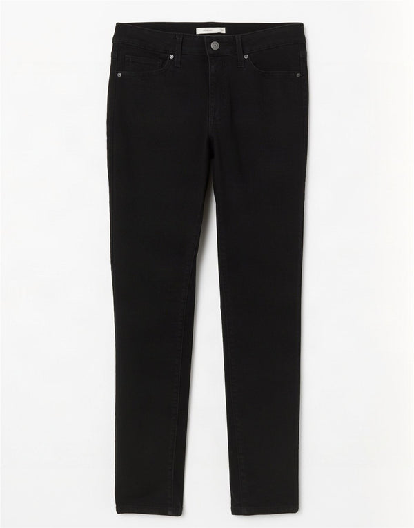 Levi's Womens 711 Skinny Jeans W28 L30 Μαύρο βαμβακερό