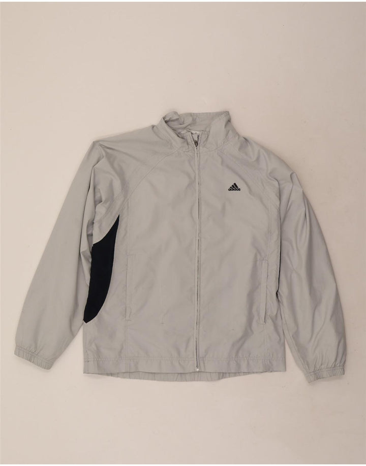 Ανδρική φόρμα Adidas Top Jacket UK 40/42 Medium Grey Colorblock Polyester