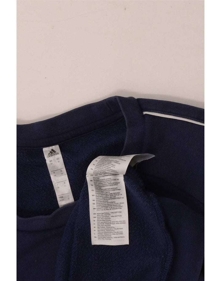 Ανδρικό φούτερ Adidas Jumper, Βαμβακερό, μεσαίο ναυτικό