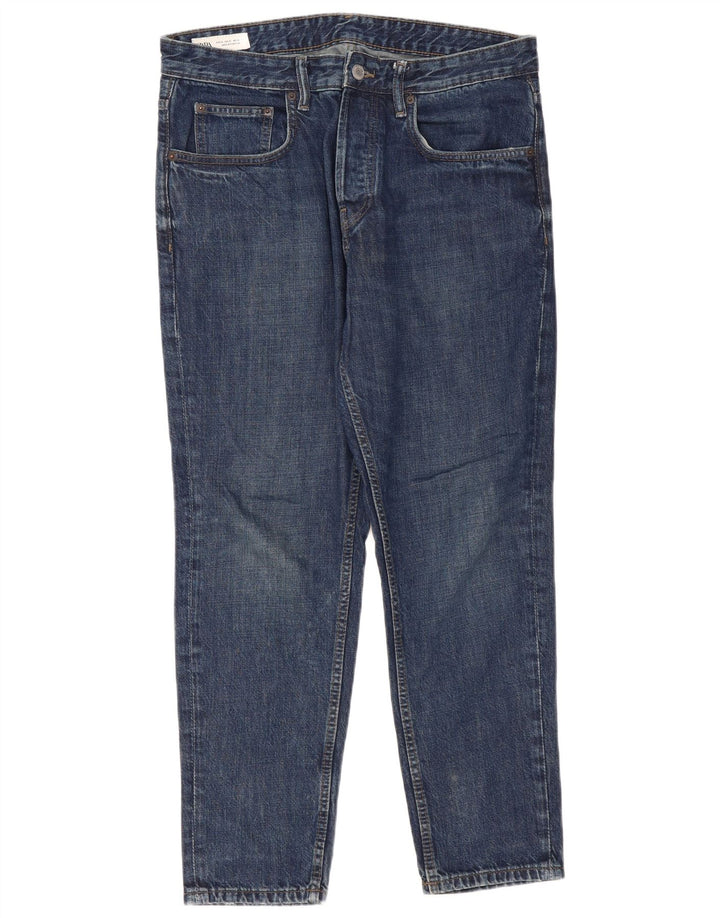 Zara Ανδρικό τζιν κωνικό EU 42 Large W32 L28 Blue