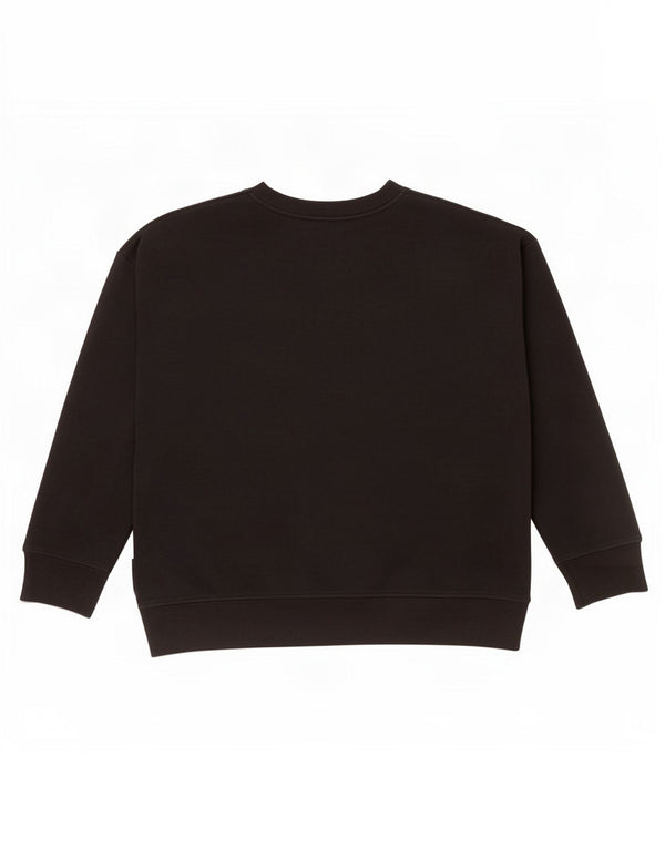 Zara Γυναικεία φούτερ Dumbo Graphic Jumper UK 16 Large Black Cotton