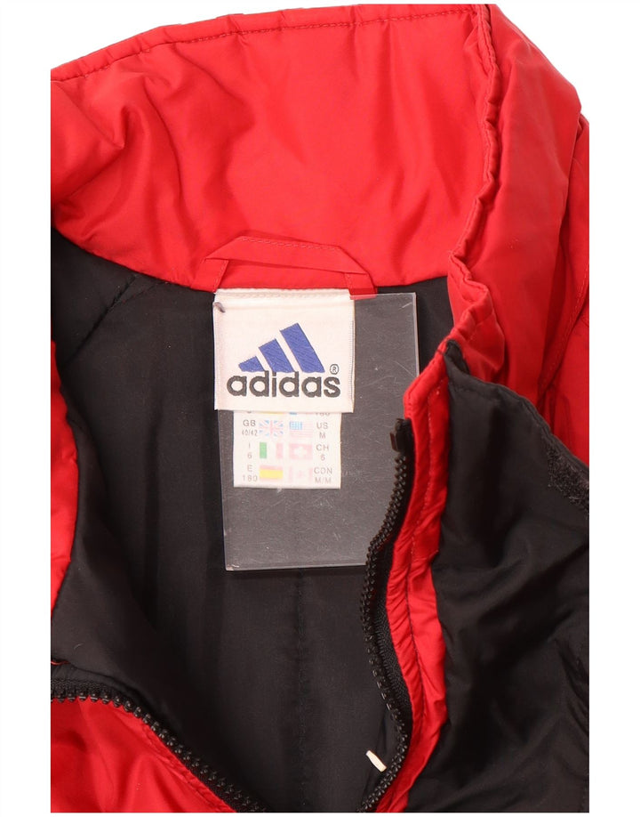 Ανδρικό παλτό ADIDAS Loose Fit Padded UK 40/42 Medium Black Colourblock
