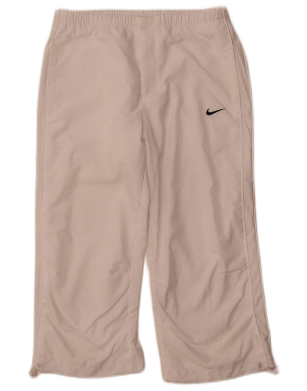Γυναικεία αθλητική φόρμα NIKE Capri UK 8/10 Small White Sports