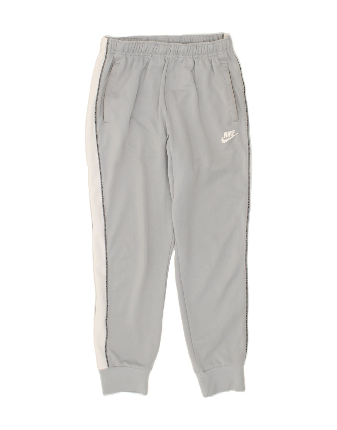 Ανδρική αθλητική φόρμα NIKE Παντελόνι Joggers Μικρό γκρι χρώμα πολυεστέρα