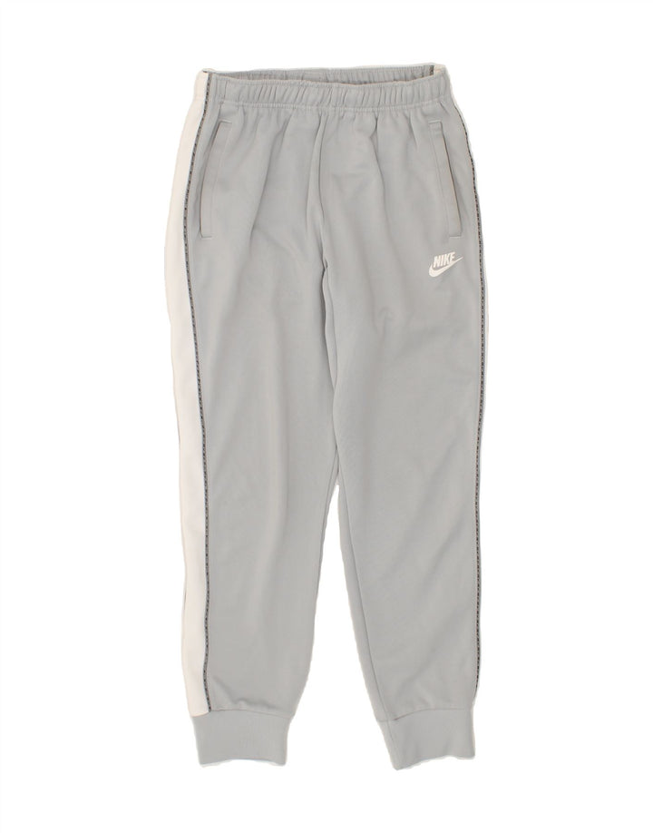 Ανδρική αθλητική φόρμα NIKE Παντελόνι Joggers Μικρό γκρι χρώμα πολυεστέρα