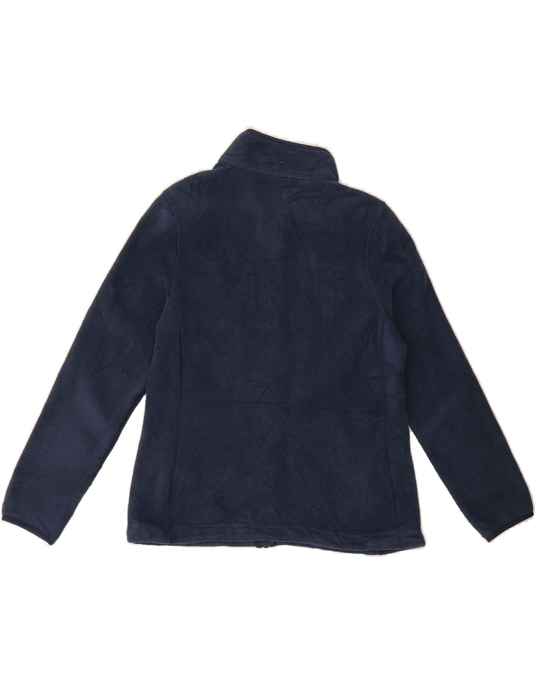 L.L.BEAN Womens Petite Fleece Jacket UK 10 Small Navy Blue Polyester Vintage L.L.Bean and Second-Hand L.L.Bean from Messina Hembry 