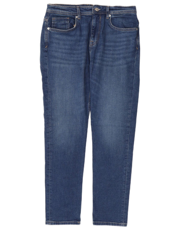 Zara Ανδρικό Slim Jeans EU 42 Large W32 L29 Μπλε βαμβακερό