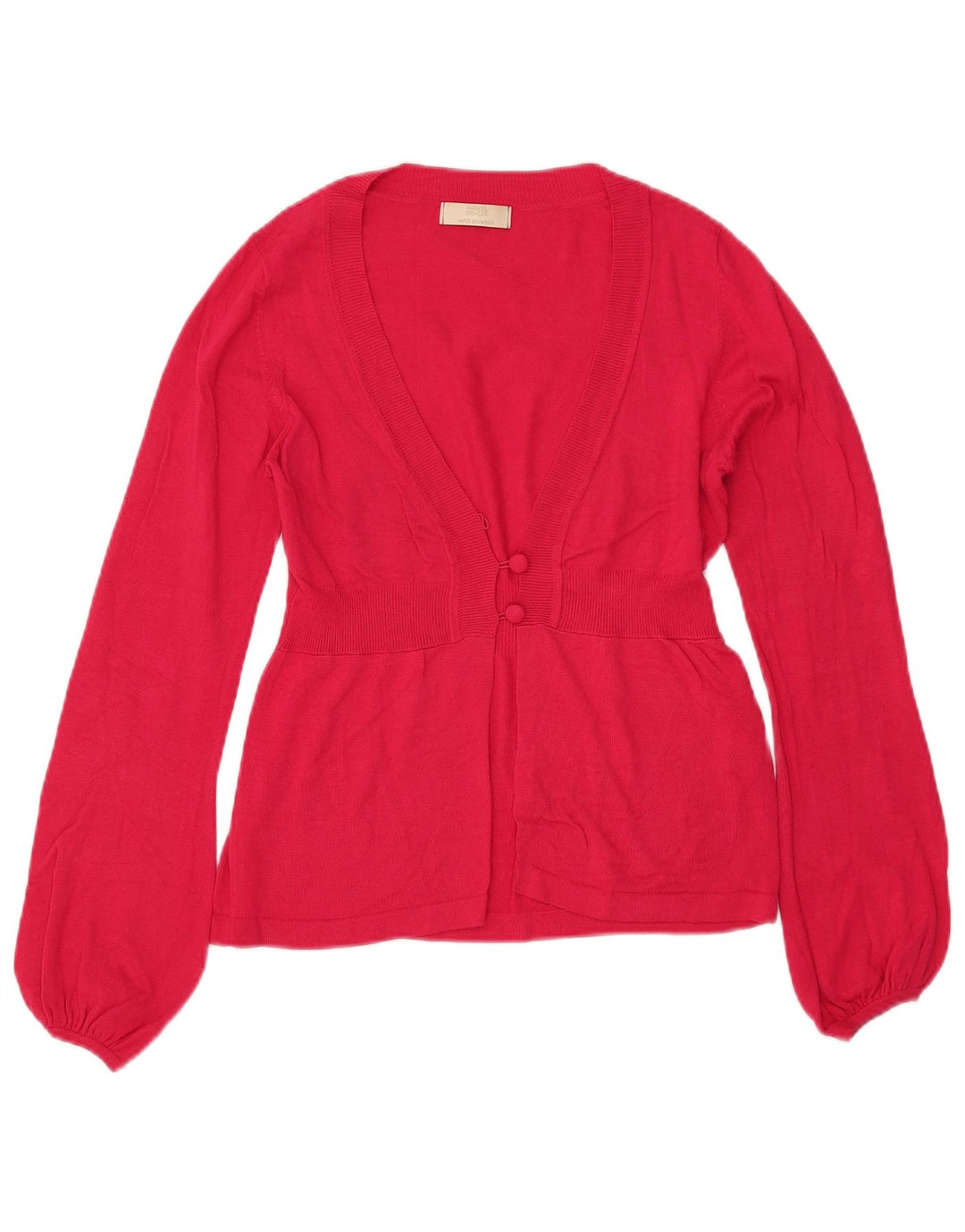 Marks & Spencer Γυναικεία ζακέτα UK 8 Small Pink Viscose
