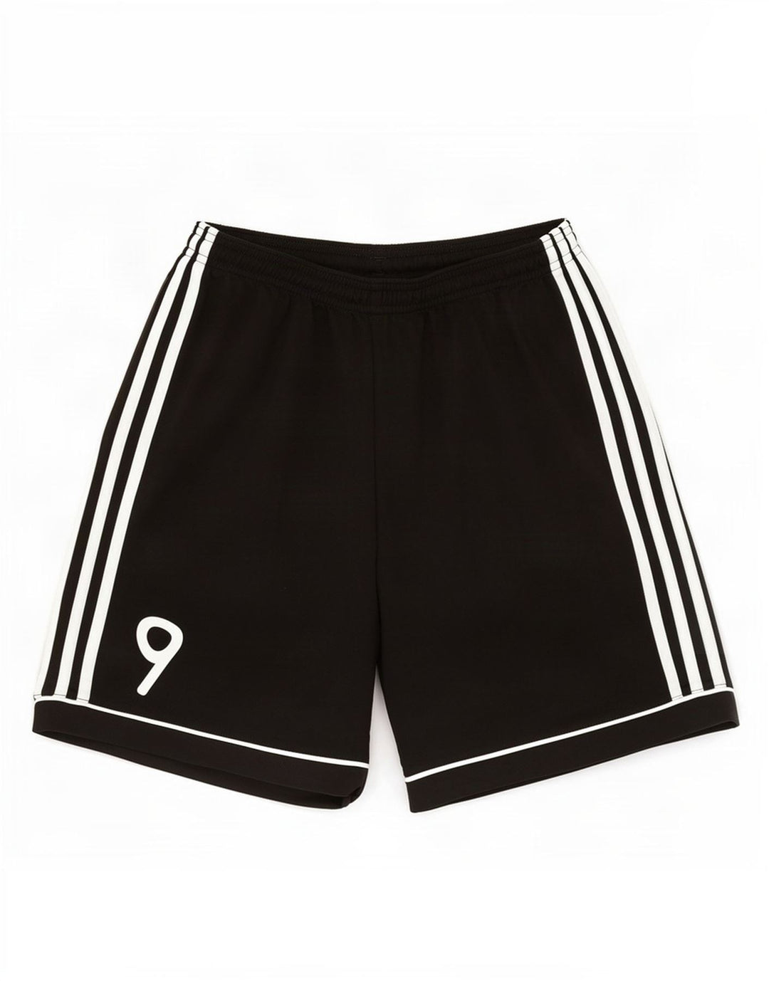 Ανδρικό αθλητικό σορτς Adidas Climalite Graphic, μεσαίο μαύρο πολυεστέρα