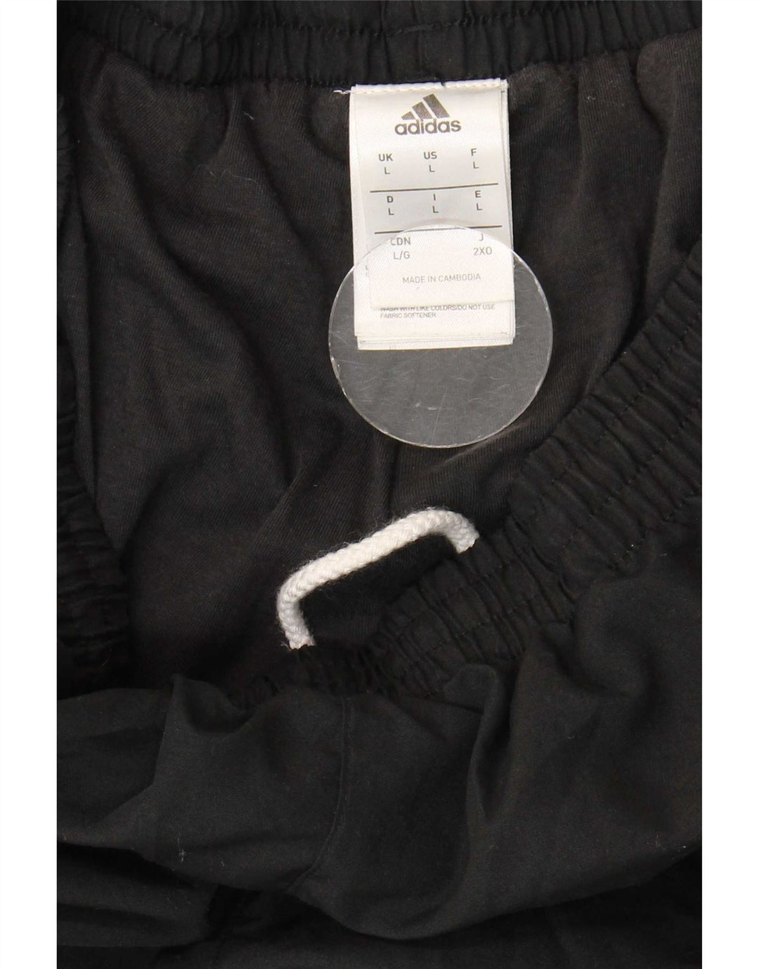 Ανδρική φόρμα Adidas Παντελόνι Joggers Μεγάλο Μαύρο Πολυεστέρα