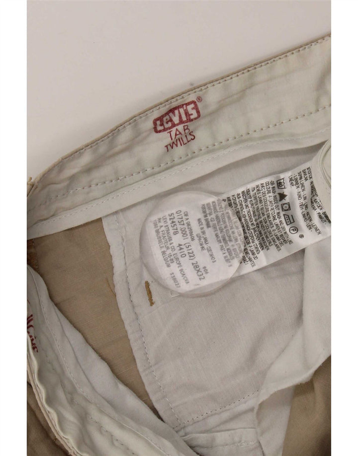 Ανδρικό ίσιο παντελόνι Chino Levi's W28 L32 Γκρι βαμβακερό