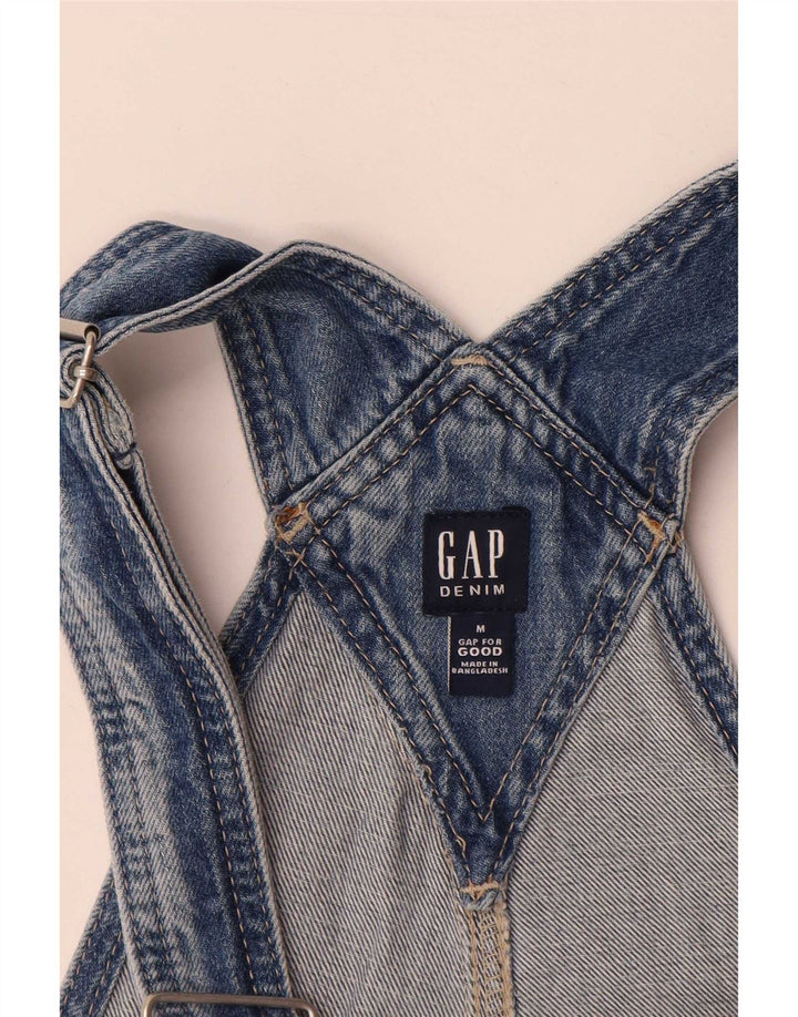 Gap Womens Distressed Dungarees Τζιν σορτς μεσαίο W36 μπλε βαμβακερό