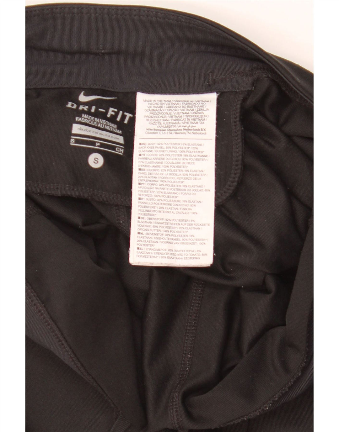 Γυναικεία κολάν Nike Dri Fit UK 10 Small Black Polyester