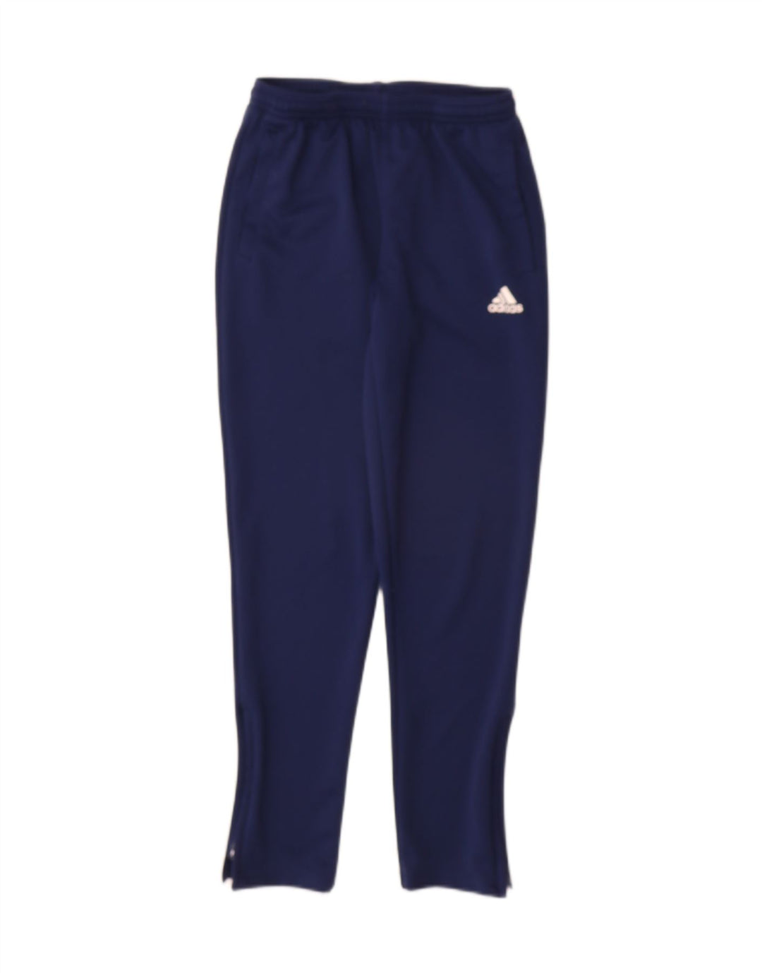 Παντελόνι αθλητικής φόρμας ADIDAS Boys Climalite 11-12 ετών Navy Blue Polyester