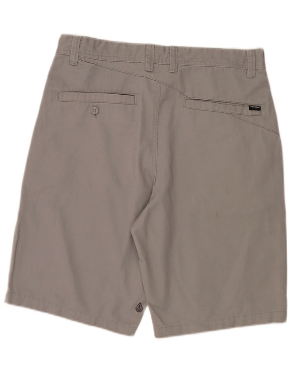 Ανδρικό σορτς Chino Volcom W32 Μεσαίο Γκρι Πολυεστέρας