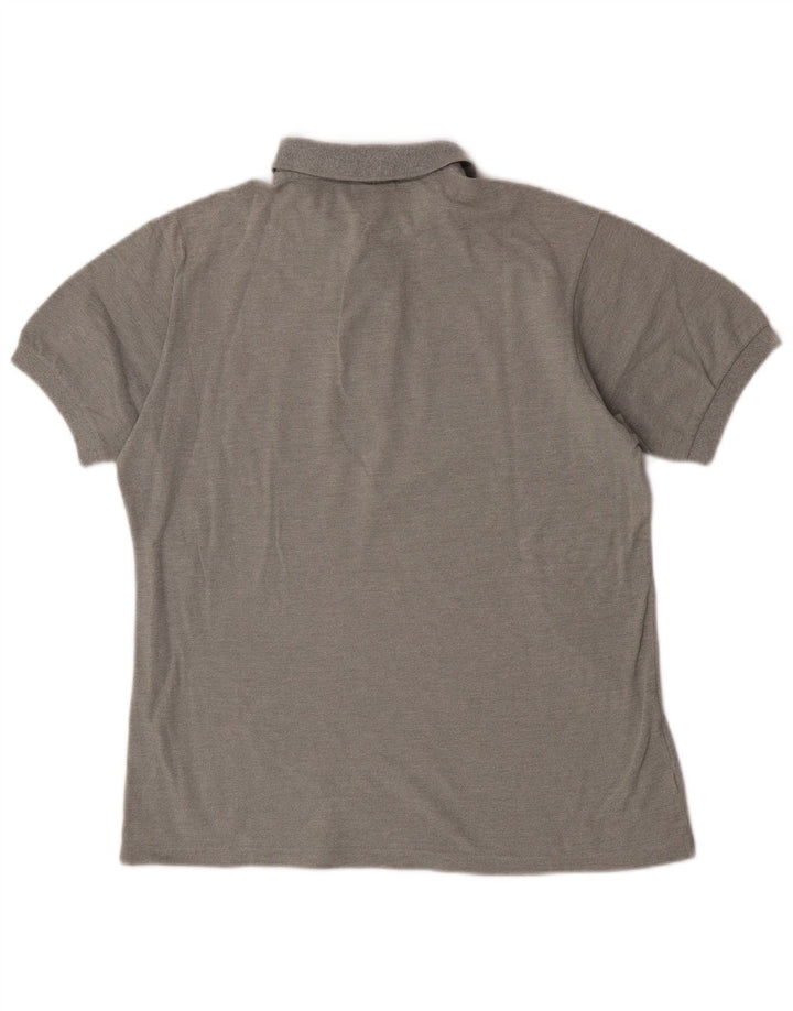 Ανδρικό πουκάμισο Polo Lacoste, Μέγεθος 4, Βαμβακερό μεσαίο γκρι