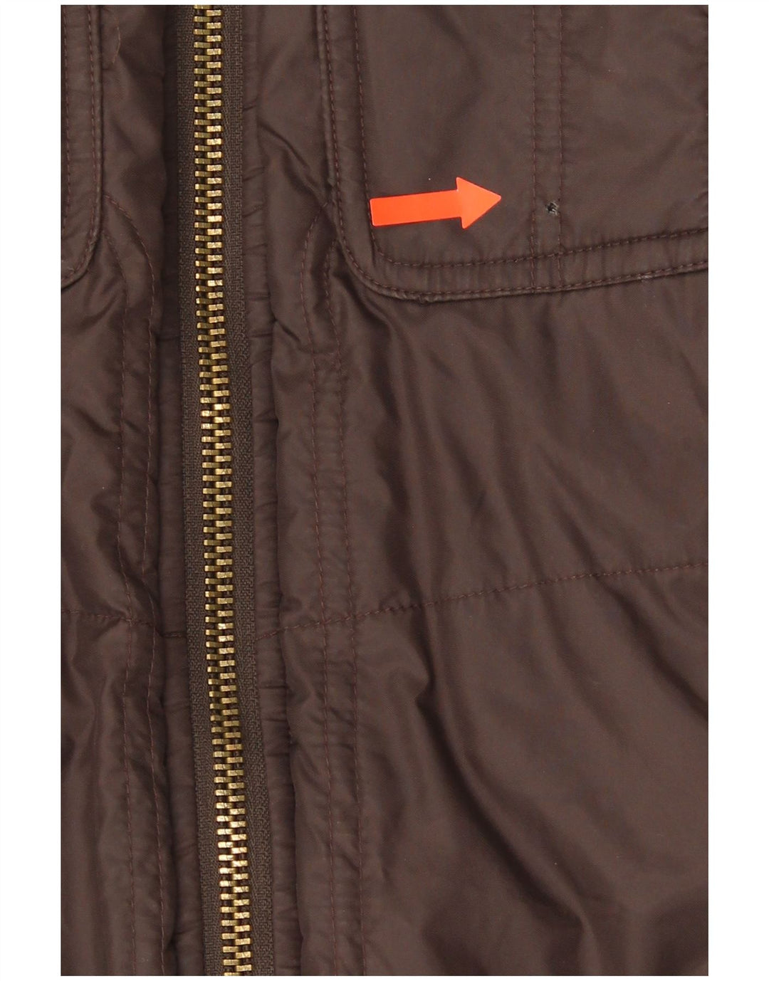 Lee Mens Bomber Jacket UK 38 Medium Brown Polyamide