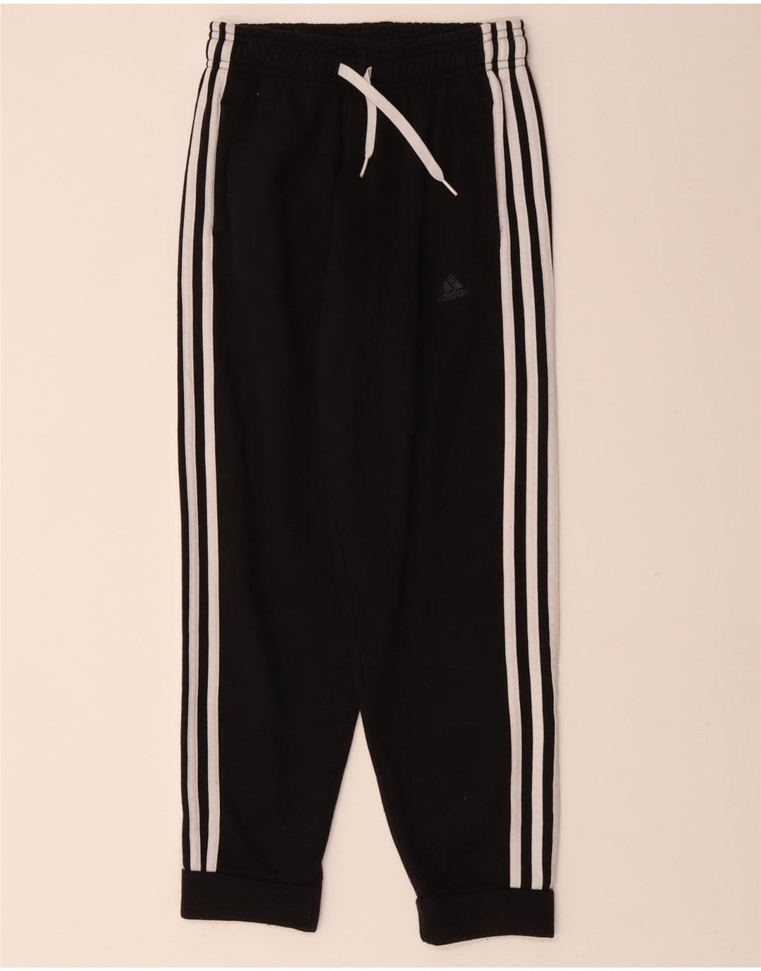 ADIDAS για αγόρια αθλητικά παντελόνια Joggers 11-12 ετών μαύρο βαμβακερό