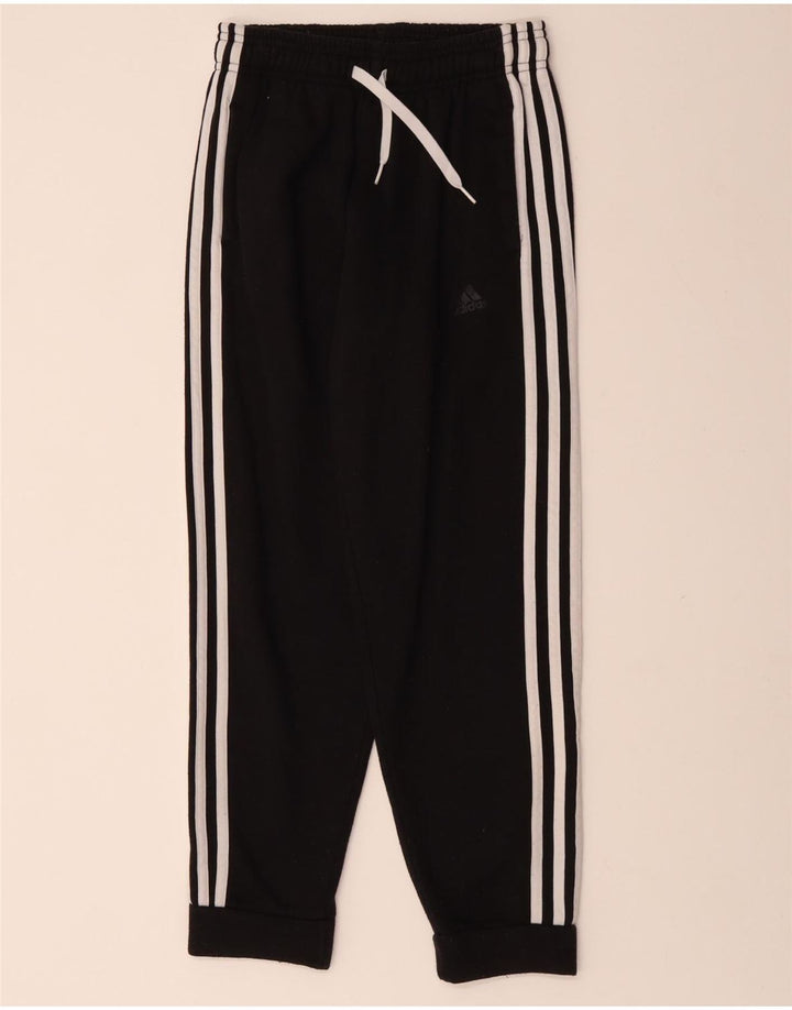ADIDAS για αγόρια αθλητικά παντελόνια Joggers 11-12 ετών μαύρο βαμβακερό