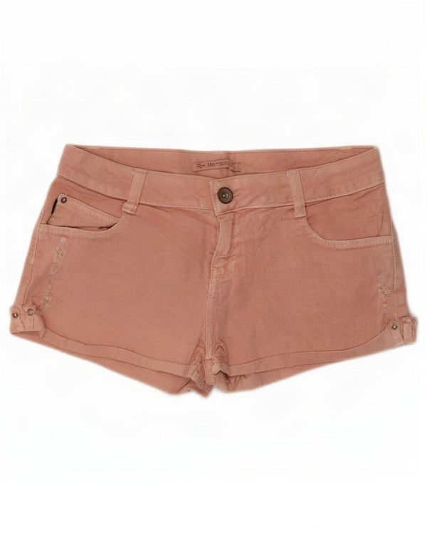 Zara Γυναικείο τζιν σορτς EU 38 Small W28 Ροζ
