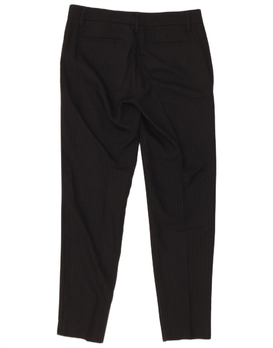 Stefanel Γυναικεία φόρμα 2 τεμαχίων με 1 κουμπί IT 40 Small W28 L28 Μαύρη ρίγα