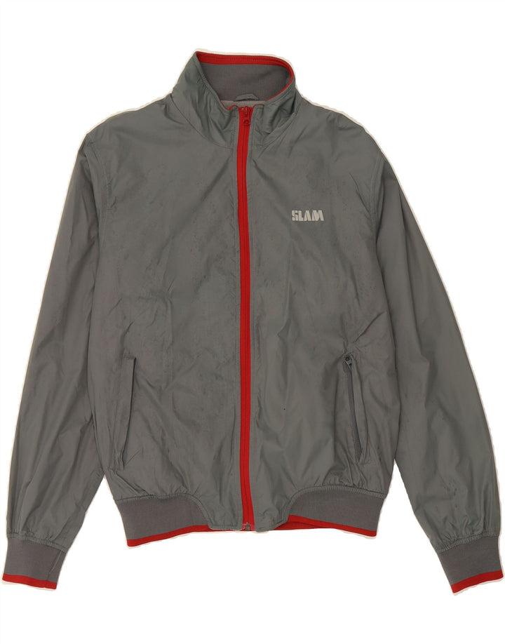 Ανδρικό μπουφάν SLAM Bomber UK 36 Small Grey Nylon