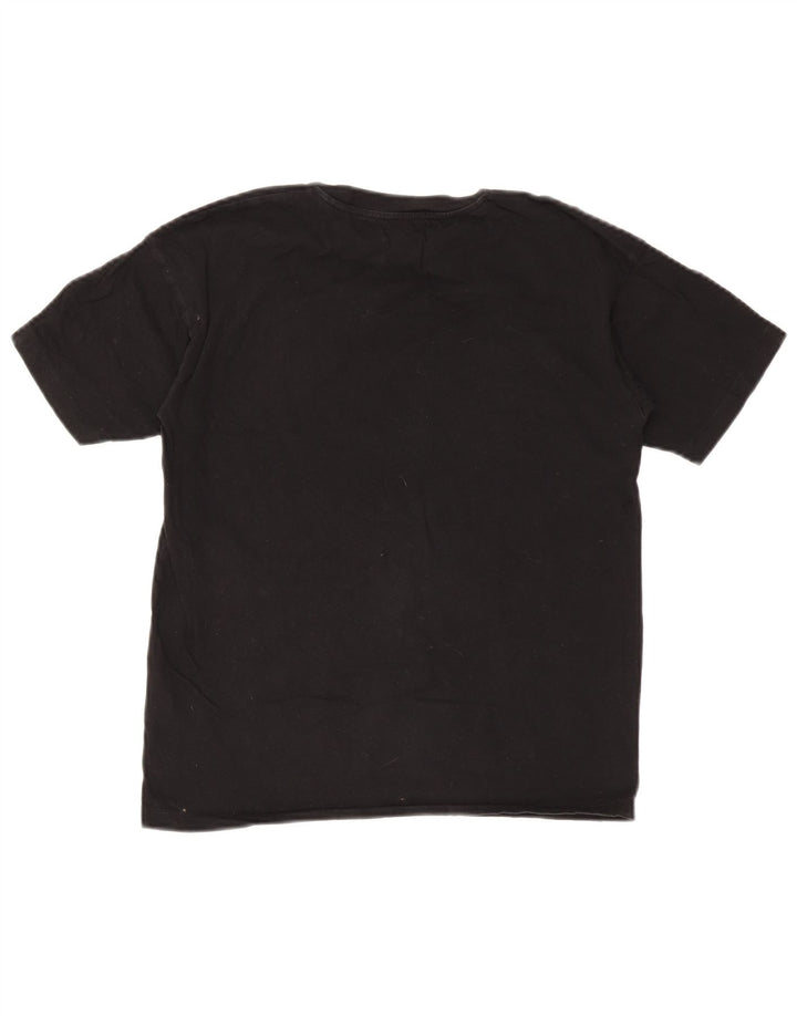 Ανδρικό γραφικό μπλουζάκι Carhartt Top Μικρό μαύρο βαμβακερό